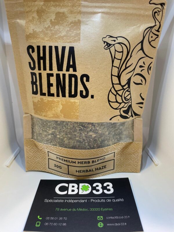 Substitut de Tabac SHIVA BLENDS - Herbal Haze - 30G