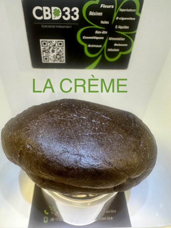 Résine CBD - LA CREME - 30% CBD/CBG