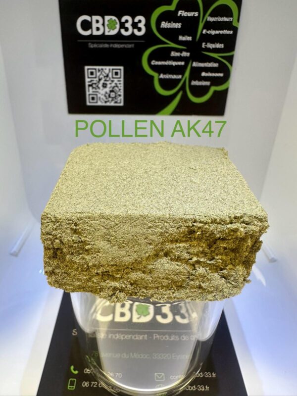 Résine CBD - POLLEN AK47 - 30%CBD