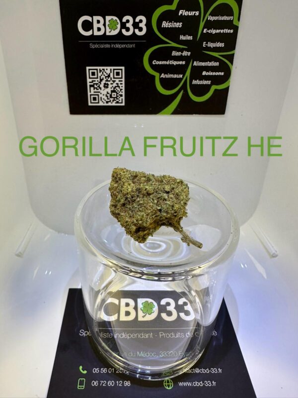 CBD Culture Intérieure - GORILLA FRUTZ HE