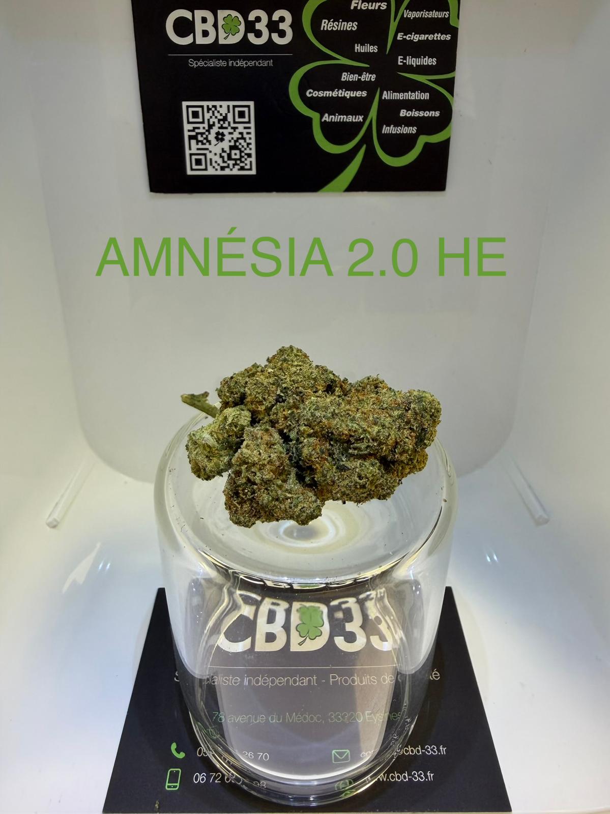 CBD Culture Intérieure - AMNESIA 2.0 HE