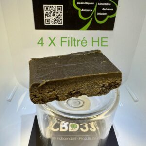 Résine CBD - 4 X Filtré HE - 50%CBD/HE