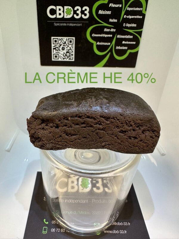 Résine CBD - La Crème HE - 40%CBD/HE
