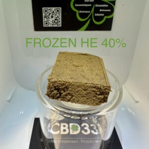 Résine CBD - FROZEN HE - 40%CBD/HE