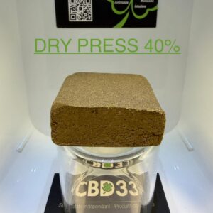 Résine CBD - DRY PRESS - 40% CBD