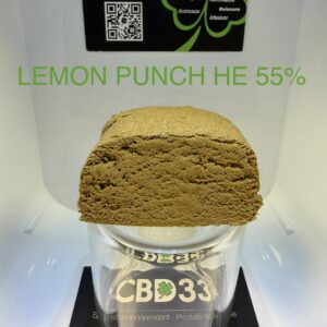 Résine CBD - LEMON PUNCH HE - 55%CBD/HE