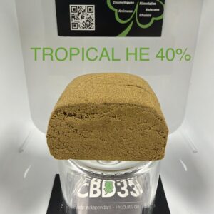 Résine CBD - TROPICAL HE - 40%CBD/HE